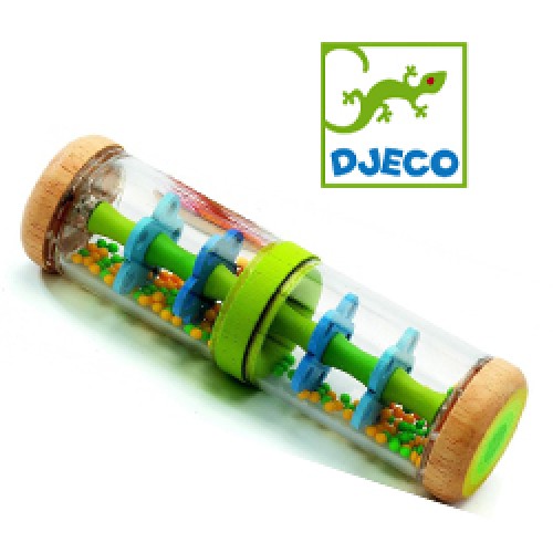 Jucarie bebe ploaie colorata verde djeco